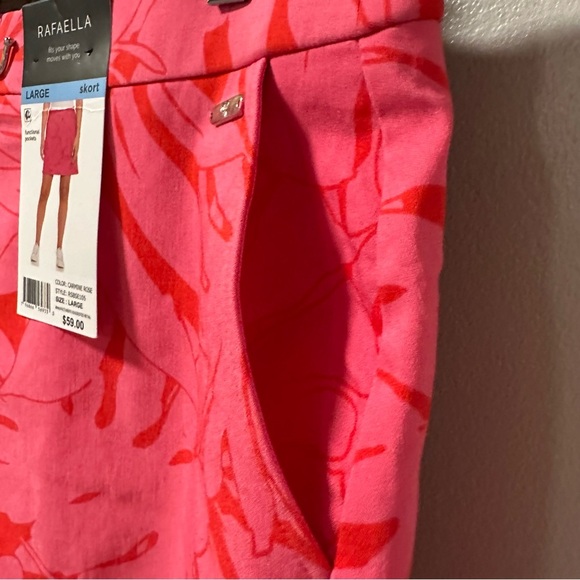 NEW Rafaella Pink Golfing Skort - Picture 5 of 12